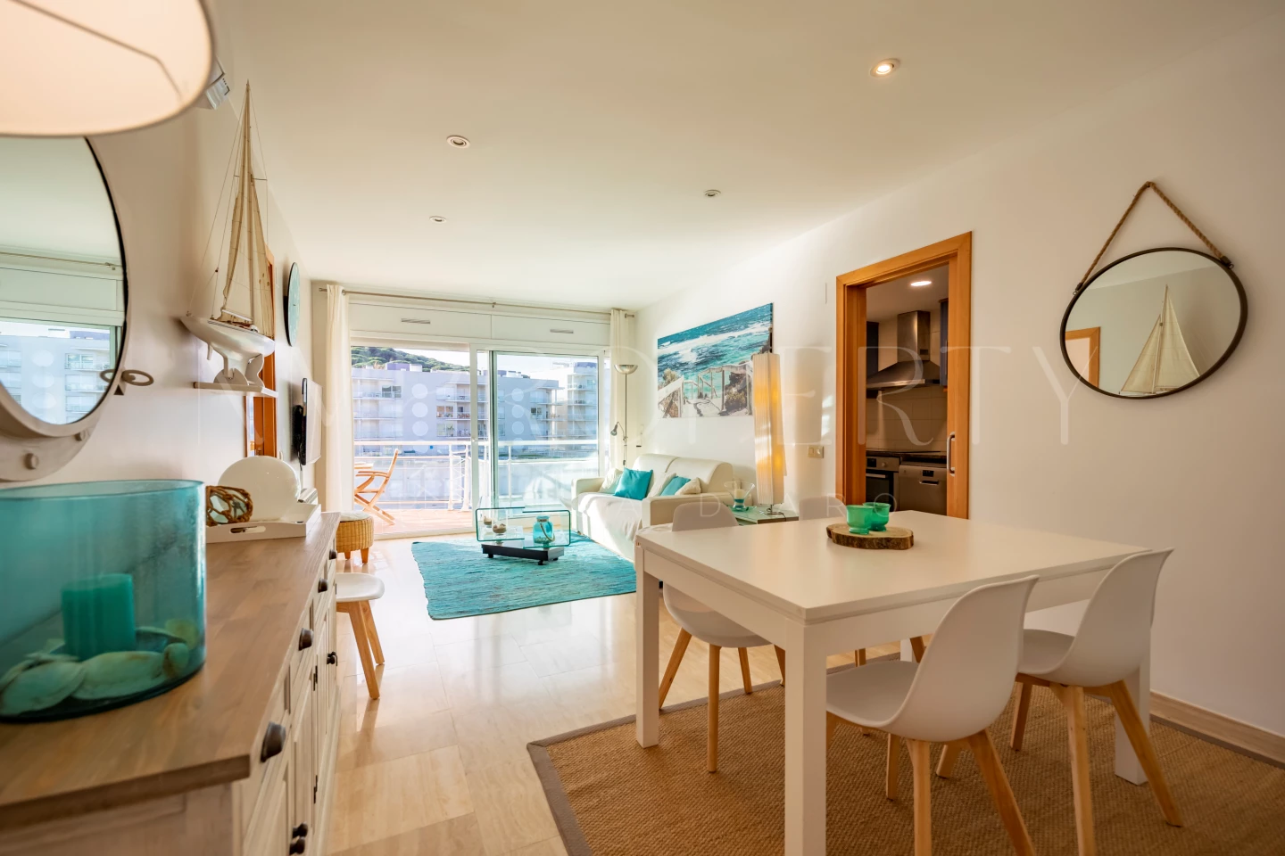 Apartamento con vistas al puerto de Platja d’Aro