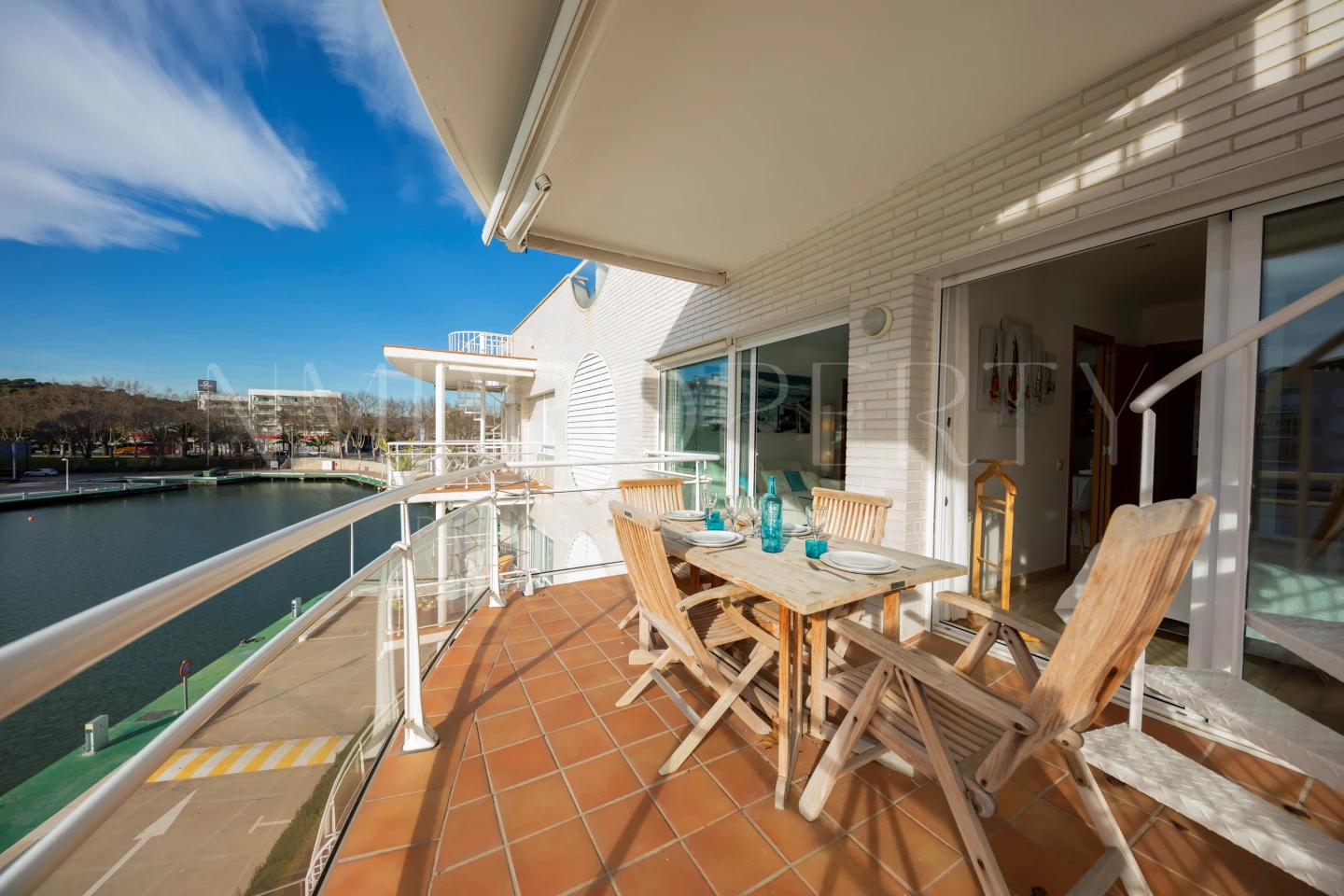 Apartamento con vistas al puerto de Platja d’Aro