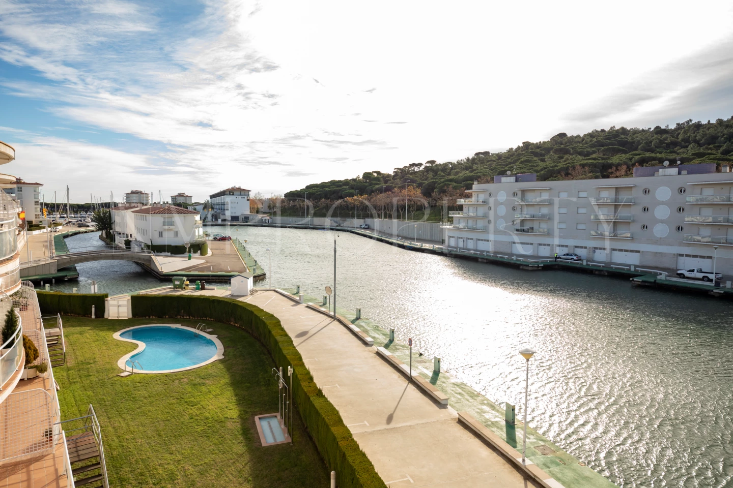 Apartamento con vistas al puerto de Platja d’Aro