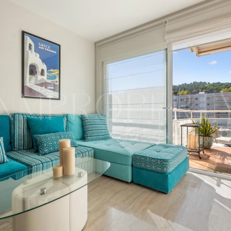 Apartamento con vistas al puerto de Platja d'Aro (La Tramuntana)