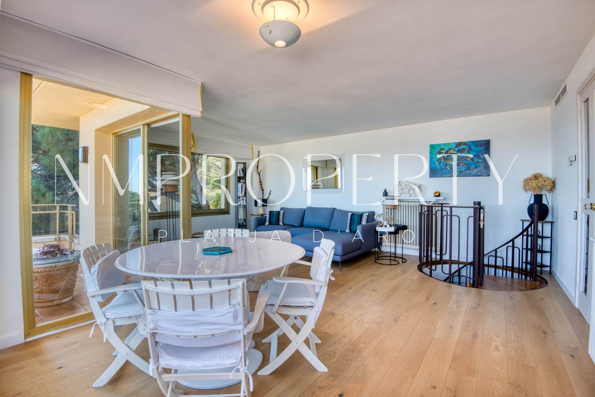 4-sagaro Ático duplex con piscina privada y vistas al mar en S’Agaró