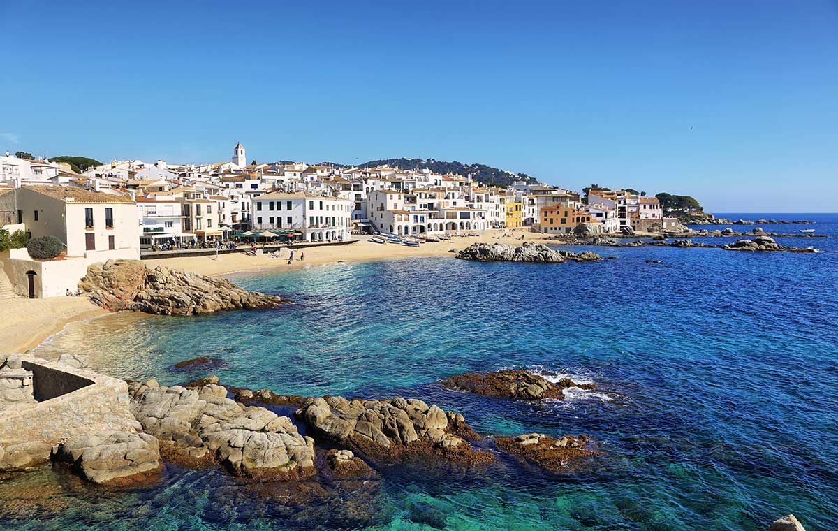 Playa Calella de Palafrugell