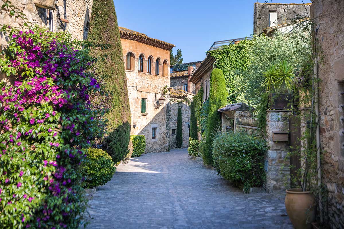 Calle en Peratallada